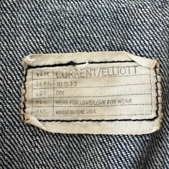 Current Elliott Studded Western Denim Vest - Picture 7 of 7